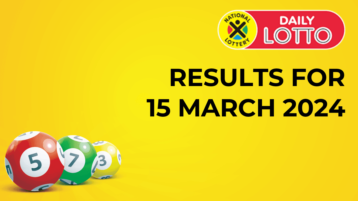 15 April 2025 Daily Lotto Winning Numbers 15 April 2025 Daily Lotto Winning Numbers