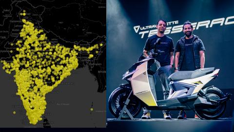 50,000 बुकिंग्स से Ultraviolette Tesseract ने रचा इतिहास 50,000 बुकिंग्स से Ultraviolette Tesseract ने रचा इतिहास