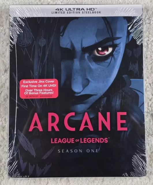 50% Off: Arcane League Of Legends 4K Blu-ray Steelbook On Amazon 50% Off: Arcane League Of Legends 4K Blu-ray Steelbook On Amazon