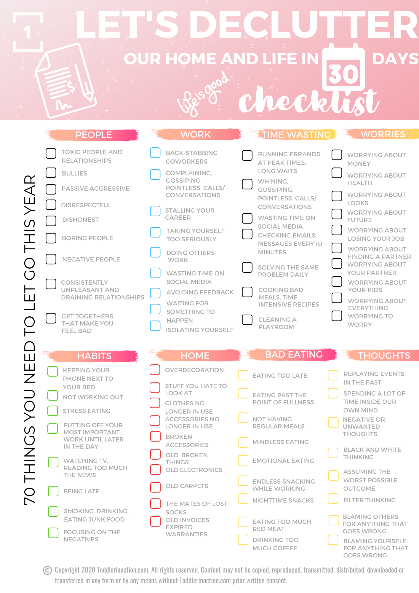 A 30-Day Minimalist Challenge: Declutter Your Life A 30-Day Minimalist Challenge: Declutter Your Life
