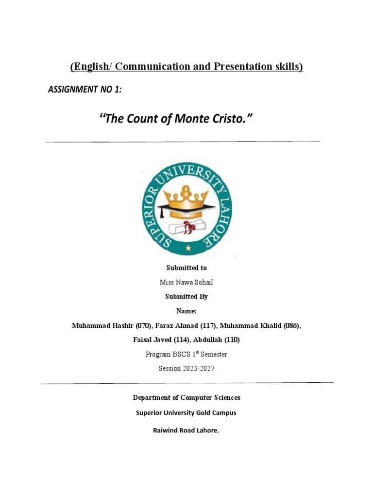 A Comprehensive Review Of The Count Of Monte Cristo A Comprehensive Review Of The Count Of Monte Cristo