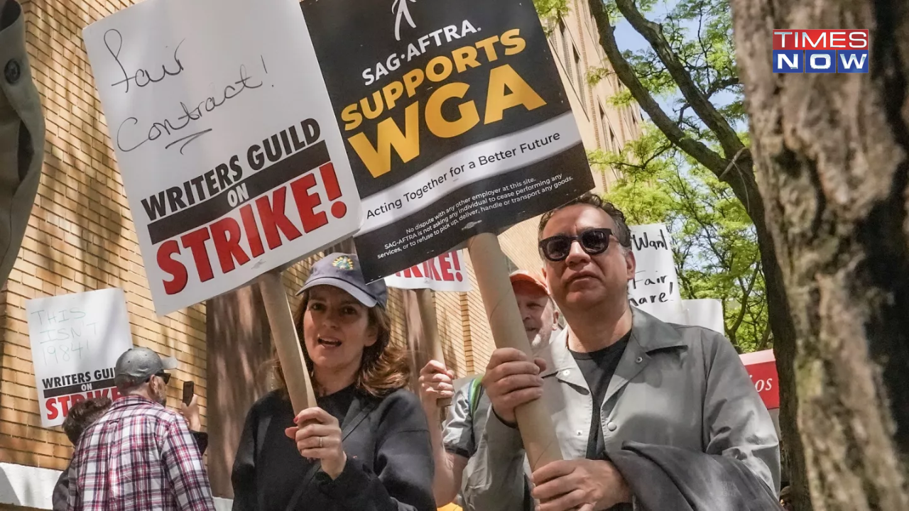 Actors Join Writers' Strike: Complete Hollywood Shutdown