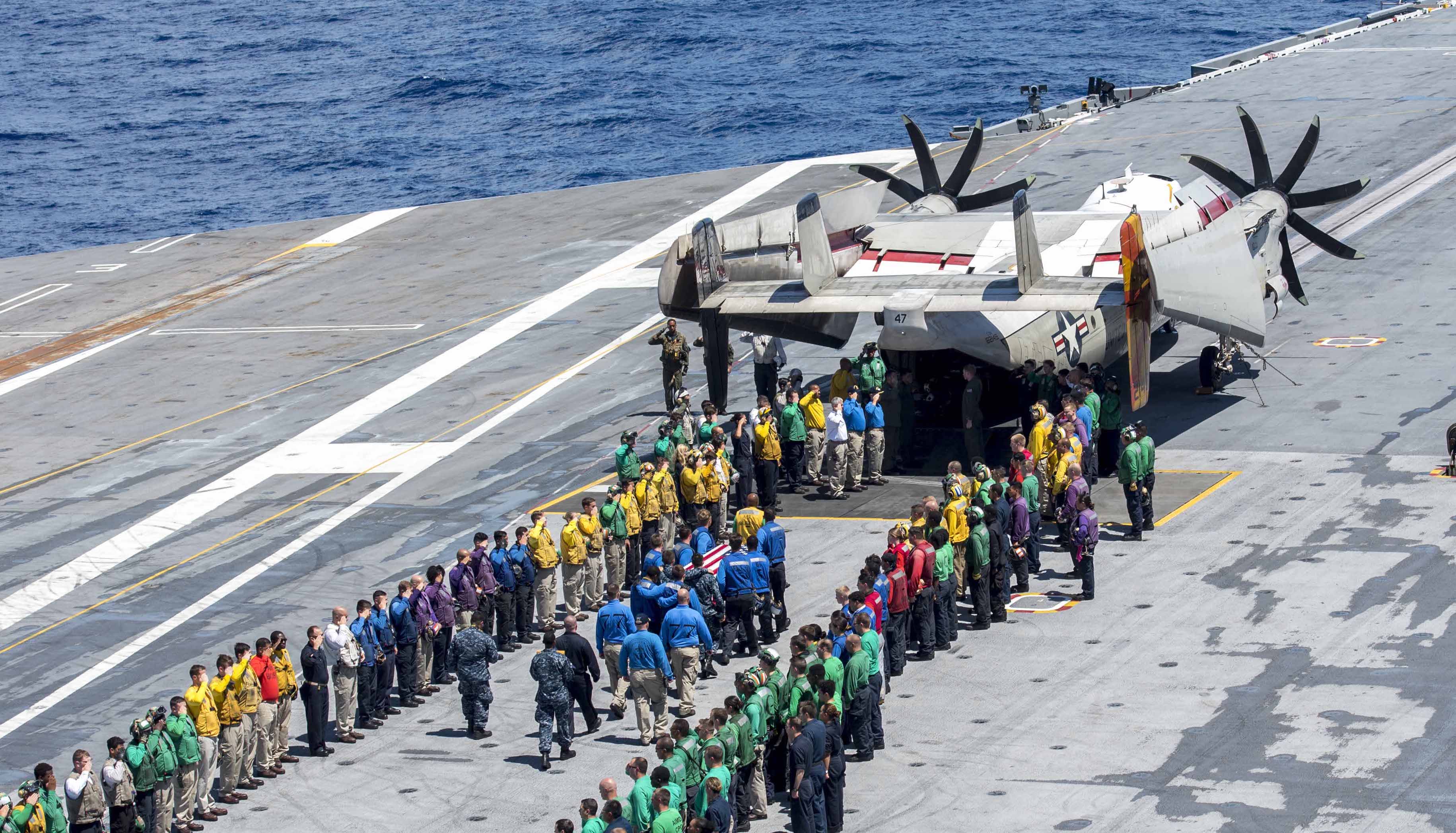 Aircraft Carrier Accident: US Navy Jet Lost At Sea, Costing $60 Million