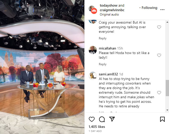 Al Roker Faces Backlash From Today Show Colleague Following Private Conversation Reveal Al Roker Faces Backlash From Today Show Colleague Following Private Conversation Reveal