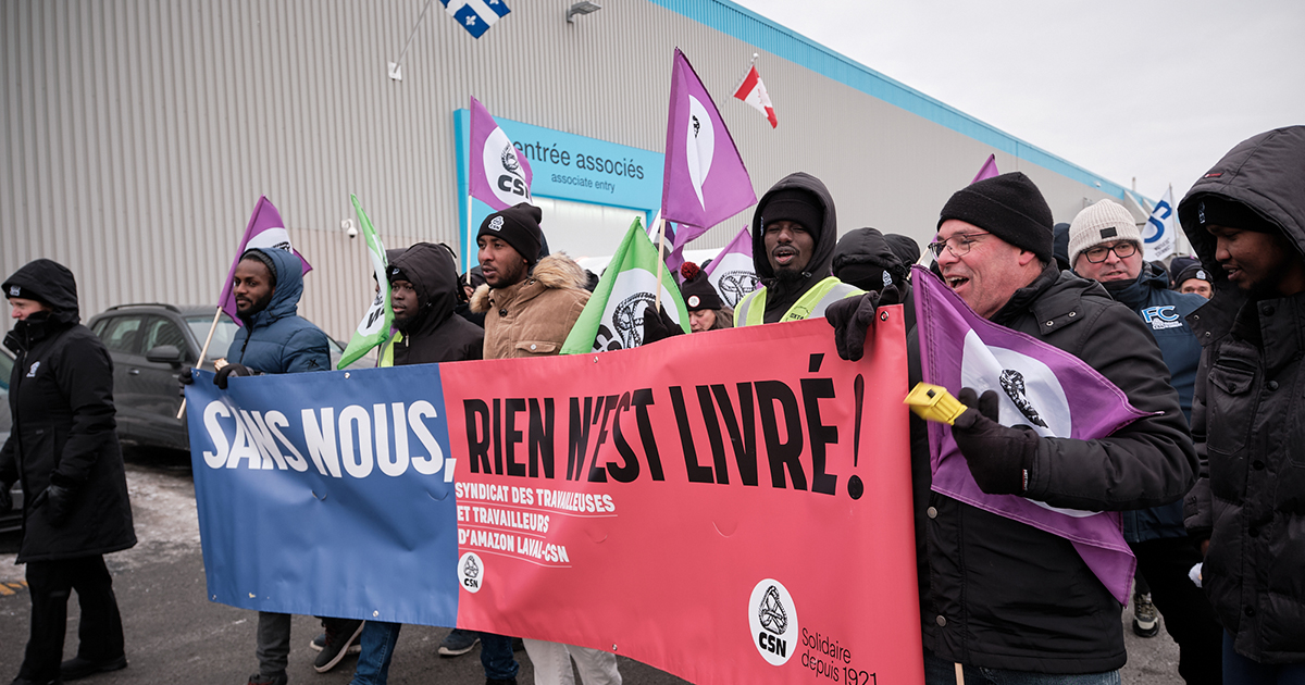 Amazon Warehouse Closures: Quebec Union Takes Legal Action Amazon Warehouse Closures: Quebec Union Takes Legal Action