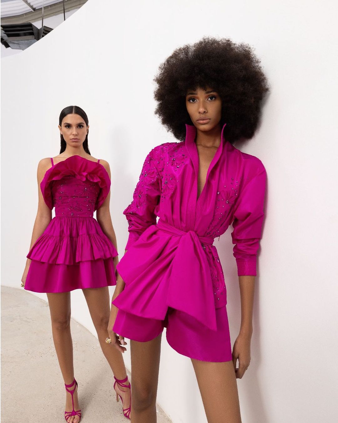 Amira Al-Zuhair Models For Zimmermann In Paris Fashion Week Amira Al-Zuhair Models For Zimmermann In Paris Fashion Week