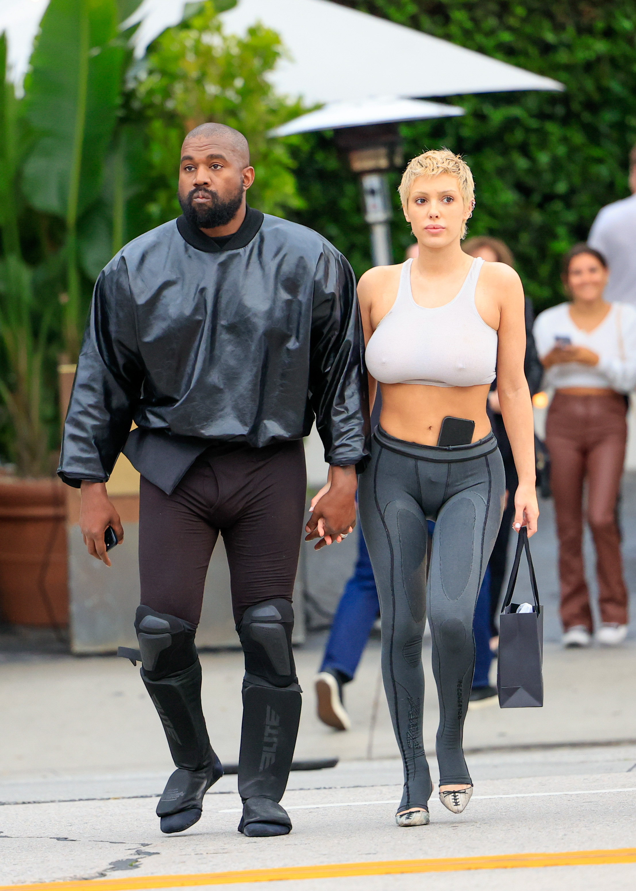Angelina, Bianca Censori's Sister, Stuns In A Cutout Bodysuit And Tights Look Angelina, Bianca Censori's Sister, Stuns In A Cutout Bodysuit And Tights Look