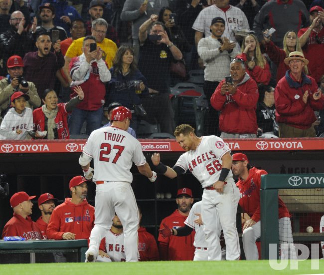 Angels Fall To Giants Despite Mike Trout's Two Home Runs Angels Fall To Giants Despite Mike Trout's Two Home Runs
