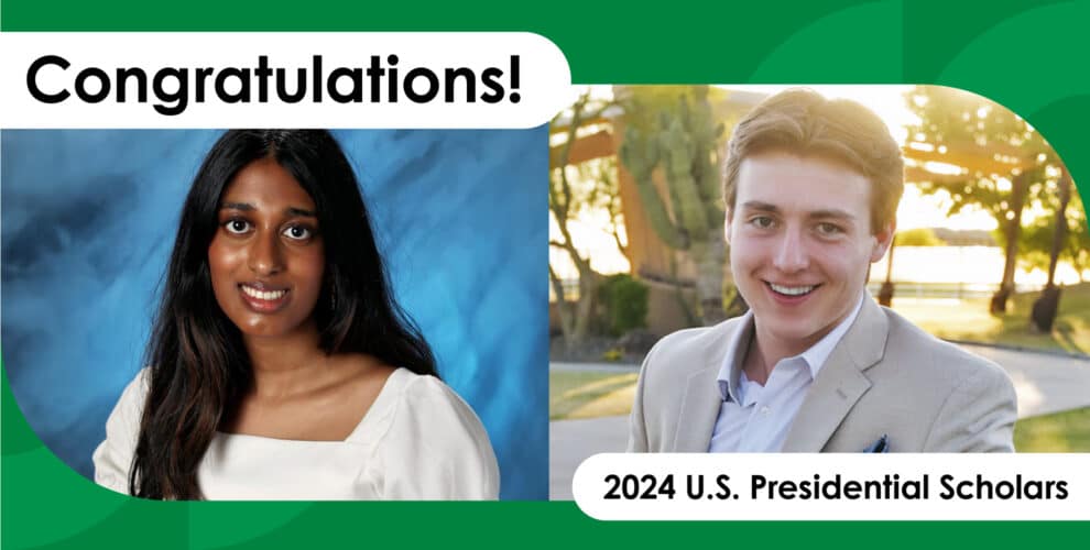 Announcing Vermont's 2025 Presidential Scholars Announcing Vermont's 2025 Presidential Scholars