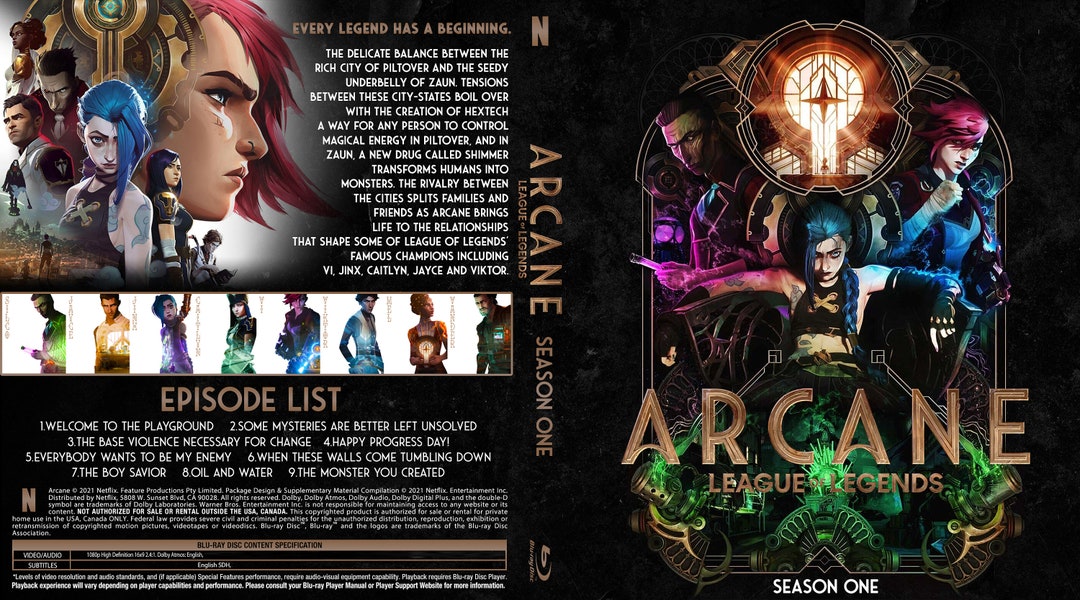 Arcane League Of Legends 4K Blu-ray Steelbook: 50% Off Amazon Deal