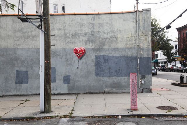 Banksy Auction: Iconic Broken Heart Wall On Sale Banksy Auction: Iconic Broken Heart Wall On Sale