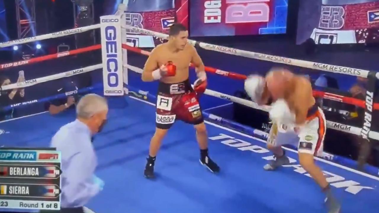 Berlanga's Unwanted Fight Ends In Brutal Knockout Berlanga's Unwanted Fight Ends In Brutal Knockout