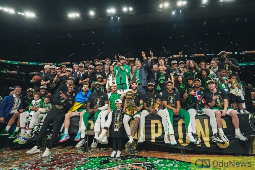 Boston Celtics Clinch Division: Blowout Victory Over [Opponent Name]