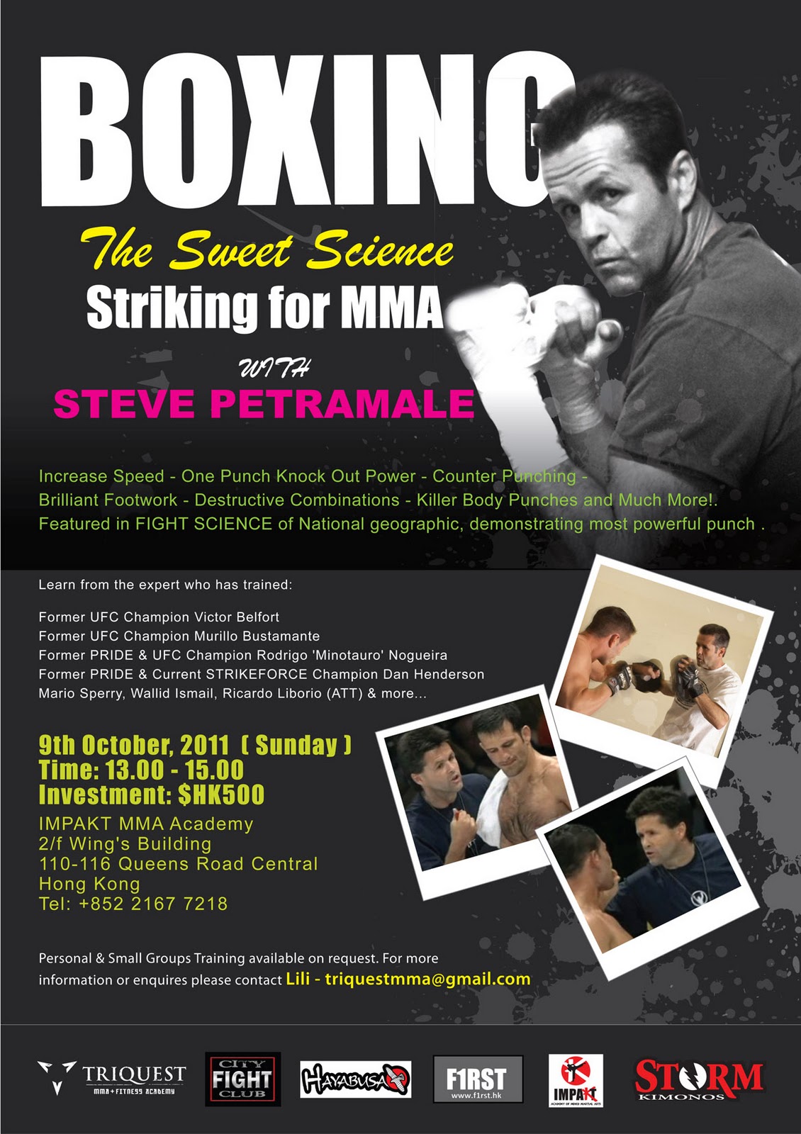 Boxing Seminar: March 26 With ACE Power Promotion