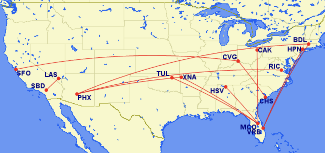 Breeze Airways Expands: Two New Routes Added Breeze Airways Expands: Two New Routes Added