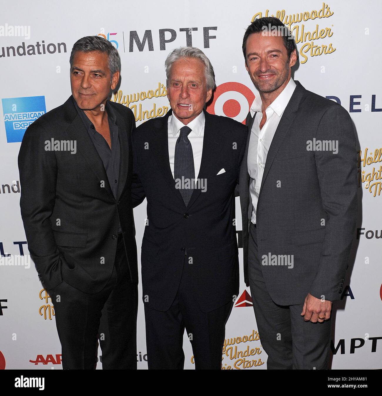 Broadway Face-Off: Clooney And Jackman Vie For Dominance Broadway Face-Off: Clooney And Jackman Vie For Dominance
