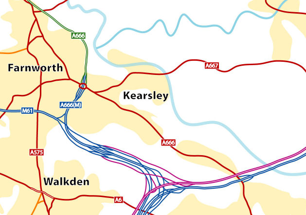 Bury And The M62 Relief Road: A Look At What Could Have Been Bury And The M62 Relief Road: A Look At What Could Have Been