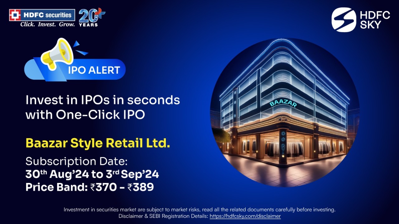 Buy Baazar Style Retail Stores: JM Financial Investment Opportunity (Rs 400) Buy Baazar Style Retail Stores: JM Financial Investment Opportunity (Rs 400)