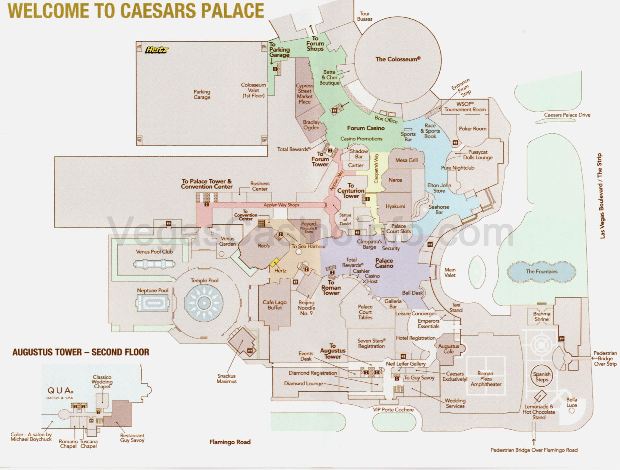 Caesar's Palace Las Vegas: Property Values Dip Slightly In 24 Hours Caesar's Palace Las Vegas: Property Values Dip Slightly In 24 Hours
