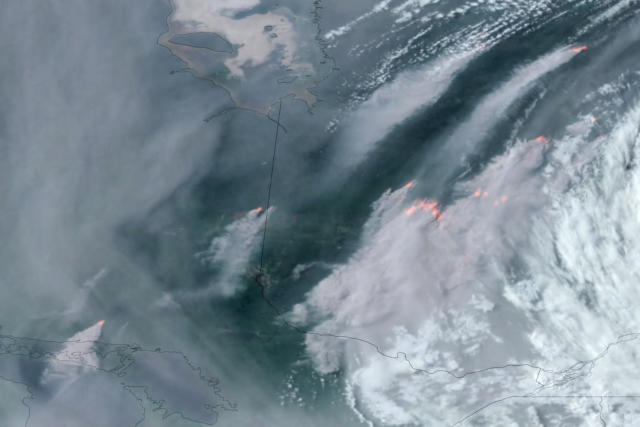 Canadian Wildfires: 3°C Temperature Drop & Toxic Air In New York City Canadian Wildfires: 3°C Temperature Drop & Toxic Air In New York City
