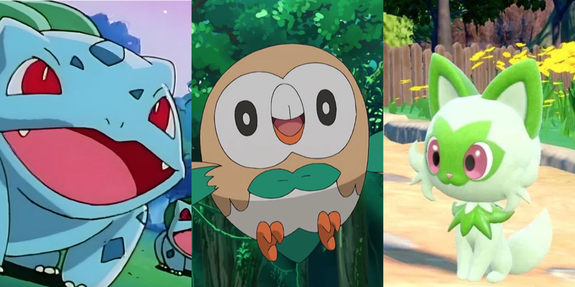 Choosing The Right Grass Starter: A Pokémon Guide Choosing The Right Grass Starter: A Pokémon Guide