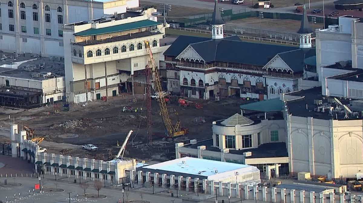 Churchill Downs Renovations: Kentucky Derby Preparations In Full Swing Churchill Downs Renovations: Kentucky Derby Preparations In Full Swing