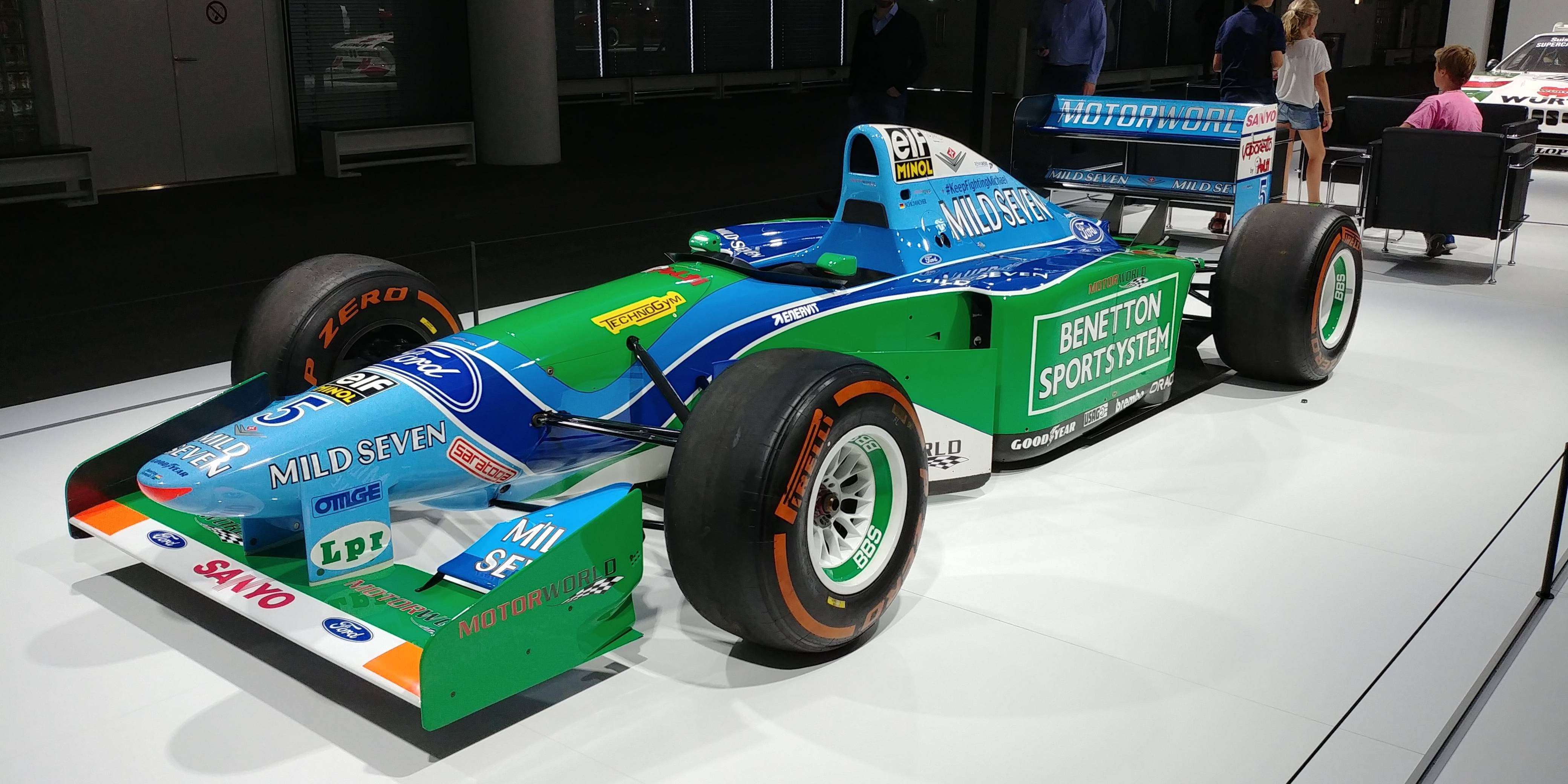 Collector's Item: Michael Schumacher's Benetton F1 Show Car Up For Auction Collector's Item: Michael Schumacher's Benetton F1 Show Car Up For Auction