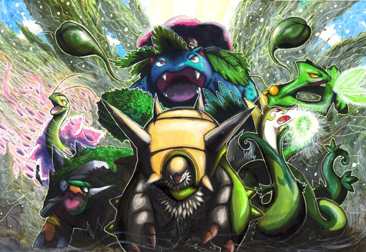Comparing The Best Grass-Type Pokémon Starters Throughout The Generations Comparing The Best Grass-Type Pokémon Starters Throughout The Generations