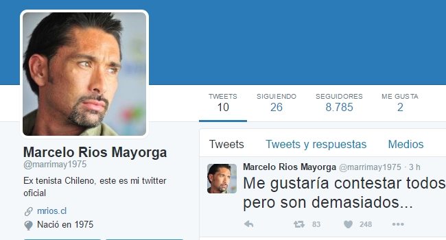 Confesión De Un Tenista Argentino: Marcelo Ríos, Una Leyenda Confesión De Un Tenista Argentino: Marcelo Ríos, Una Leyenda