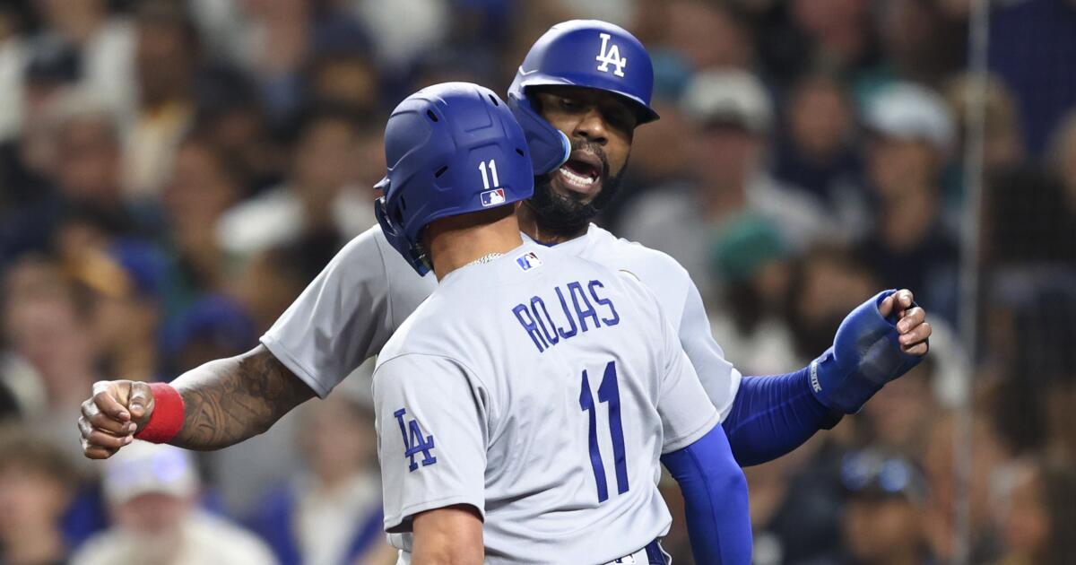 Conforto's First Dodgers Home Run Powers 6-4 Win Over Mariners Conforto's First Dodgers Home Run Powers 6-4 Win Over Mariners