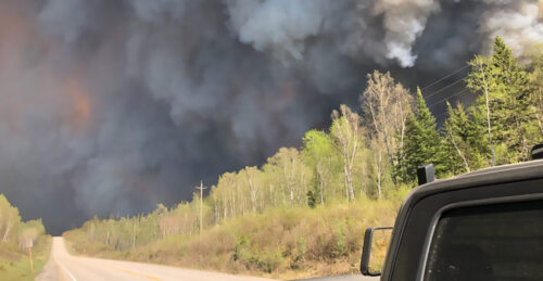 Crews Battle Out-of-Control Wildfires In Eastern Manitoba Crews Battle Out-of-Control Wildfires In Eastern Manitoba
