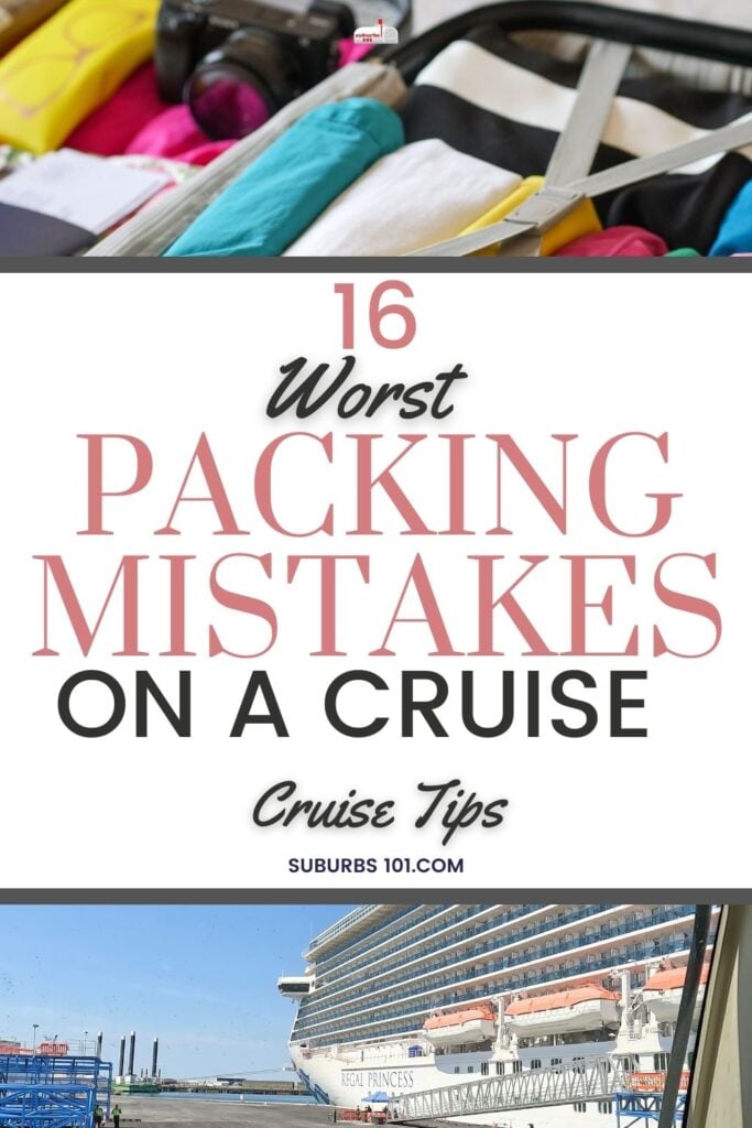 Cruise Packing Mistakes: What To Leave Behind