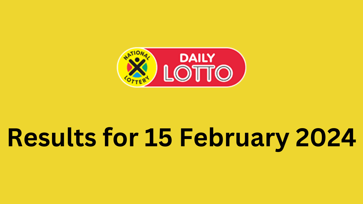 Daily Lotto - Wednesday, April 16th, 2025 - Results Daily Lotto - Wednesday, April 16th, 2025 - Results