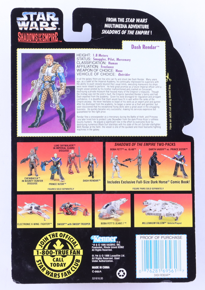 Dash Rendar Action Figure: Hasbro Unveils Star Wars Shadow Of The Empire Collectible Dash Rendar Action Figure: Hasbro Unveils Star Wars Shadow Of The Empire Collectible