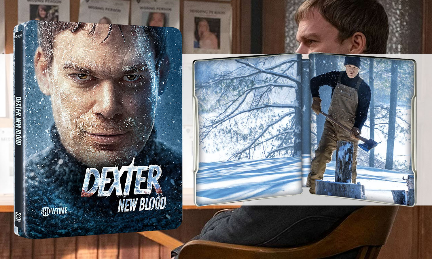 Dexter: New Blood - Steelbook Blu-ray Release: Everything You Need To Know Dexter: New Blood - Steelbook Blu-ray Release: Everything You Need To Know