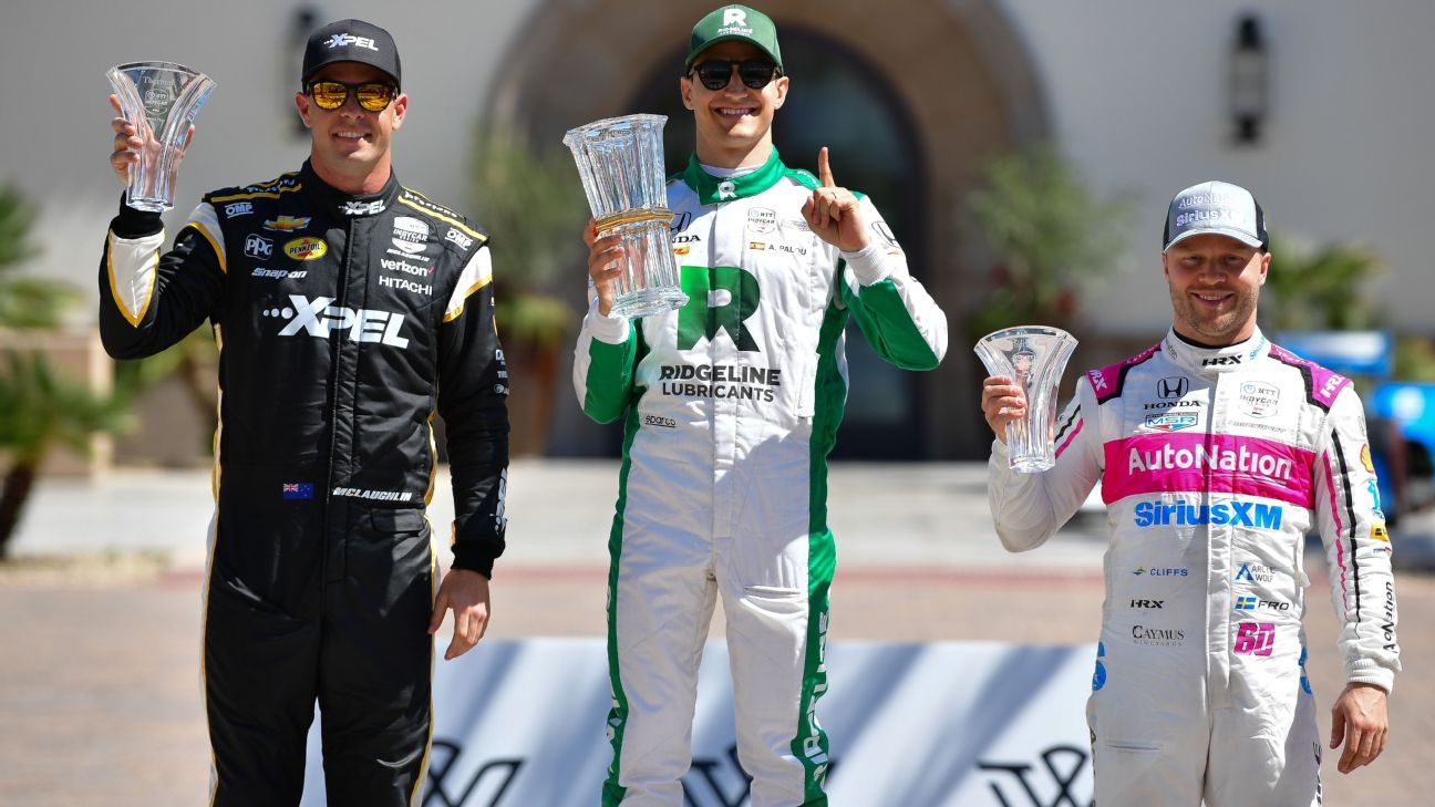 Dixon And Palou Battle For Top Spot In Thermal Club Warm-up Dixon And Palou Battle For Top Spot In Thermal Club Warm-up