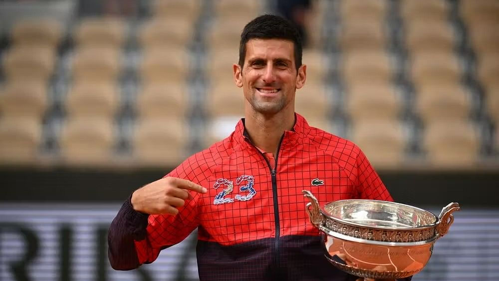 Djokovic Triumphant In French Open Debut Djokovic Triumphant In French Open Debut