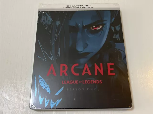 Don't Miss Out: 50% Off Arcane League Of Legends 4K Blu-ray Steelbook Don't Miss Out: 50% Off Arcane League Of Legends 4K Blu-ray Steelbook