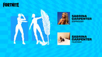 Download Sabrina Carpenter's Fortnite Dance Emotes Now Download Sabrina Carpenter's Fortnite Dance Emotes Now