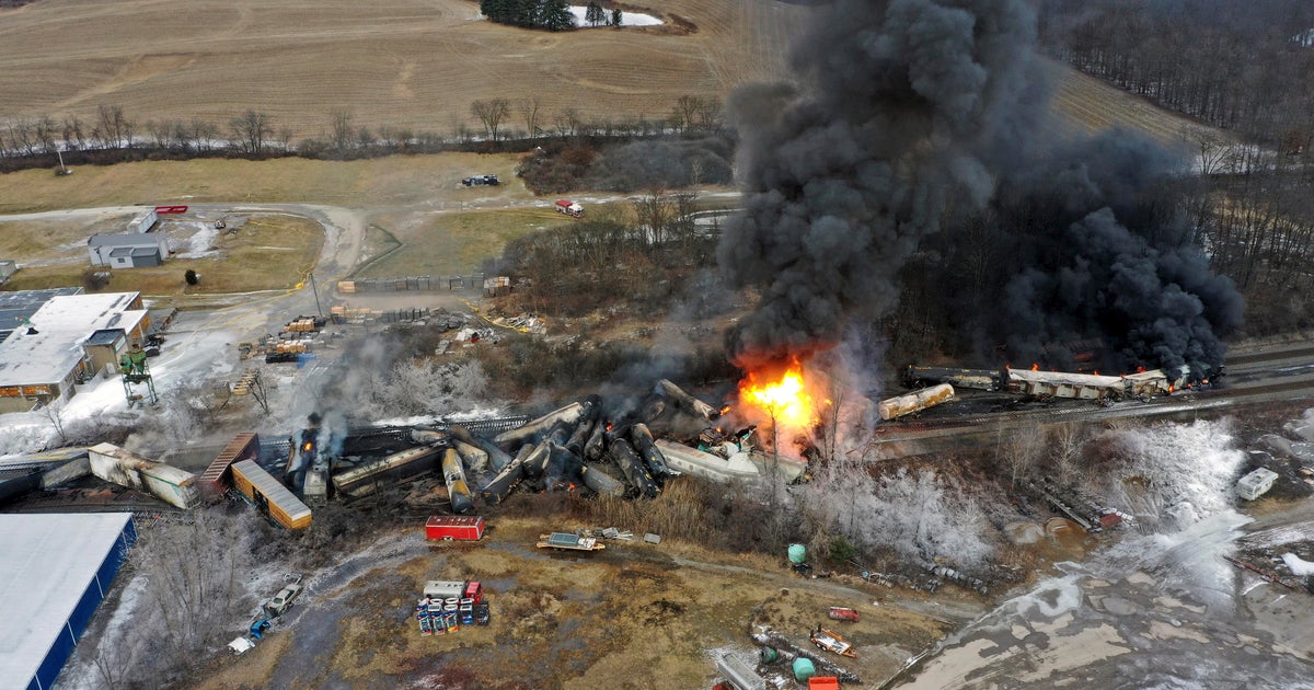 East Palestine's Lingering Threat: Toxic Chemicals In Buildings After Derailment East Palestine's Lingering Threat: Toxic Chemicals In Buildings After Derailment