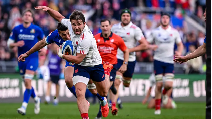 Eleven-try Masterclass: Dupont Dominates In France Vs. Italy Rugby Match Eleven-try Masterclass: Dupont Dominates In France Vs. Italy Rugby Match