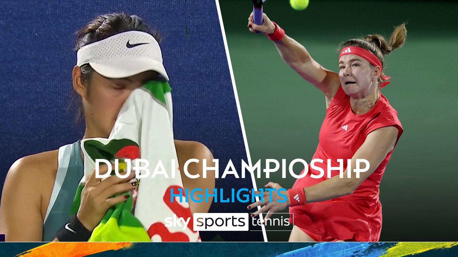 Emma Raducanu's Dubai Defeat: Loss To Muchova At Tennis Championships Emma Raducanu's Dubai Defeat: Loss To Muchova At Tennis Championships