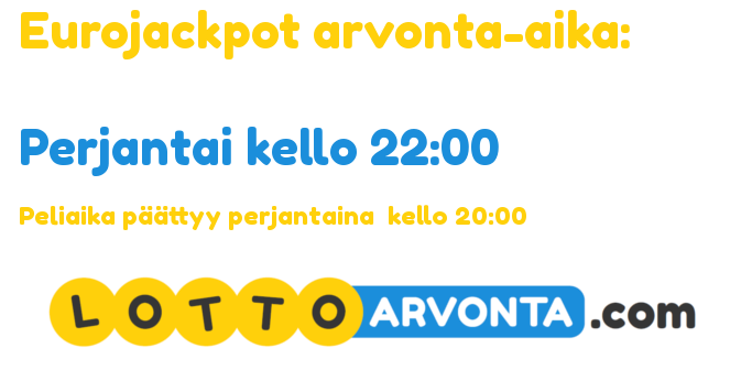 Eurojackpot Arvonta: Löydä Voitonumerot Ilta-Sanomista Eurojackpot Arvonta: Löydä Voitonumerot Ilta-Sanomista