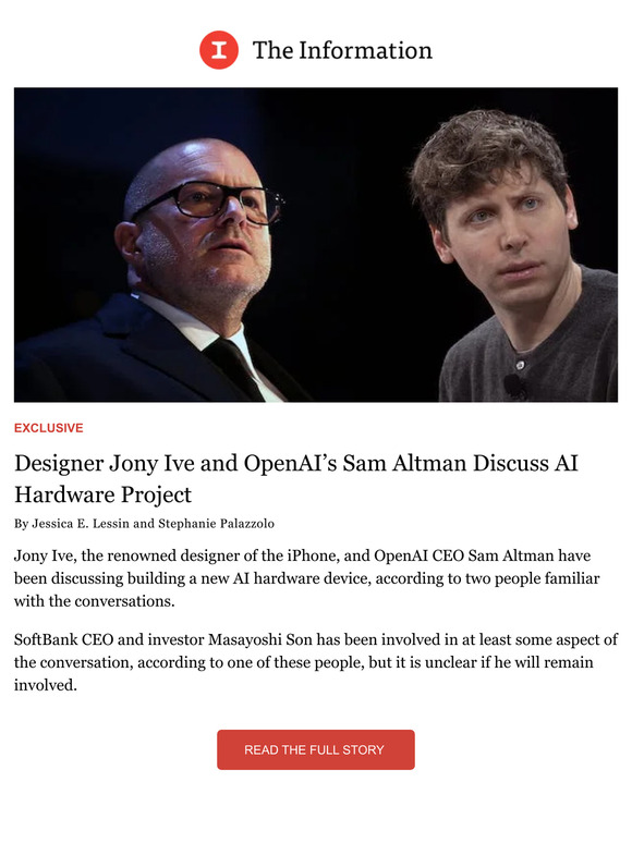 Exclusive: Sam Altman And Jony Ive's Undisclosed Project: Details Revealed Exclusive: Sam Altman And Jony Ive's Undisclosed Project: Details Revealed