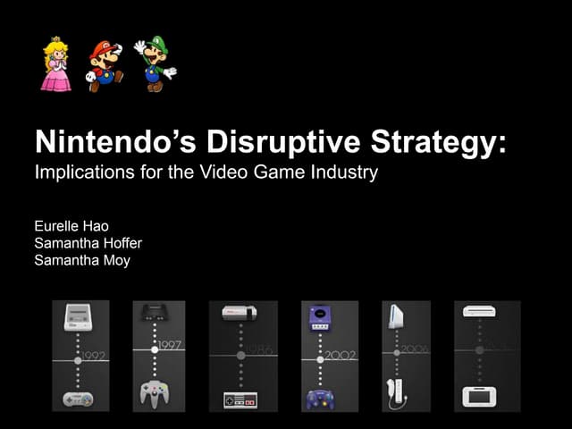 Exploring Nintendo's Risk-Averse Strategy In A Changing Market Exploring Nintendo's Risk-Averse Strategy In A Changing Market