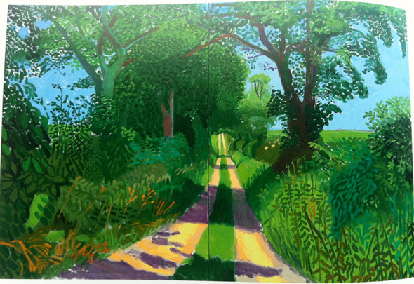 Exploring The Landscapes In David Hockney's Exploring The Landscapes In David Hockney's