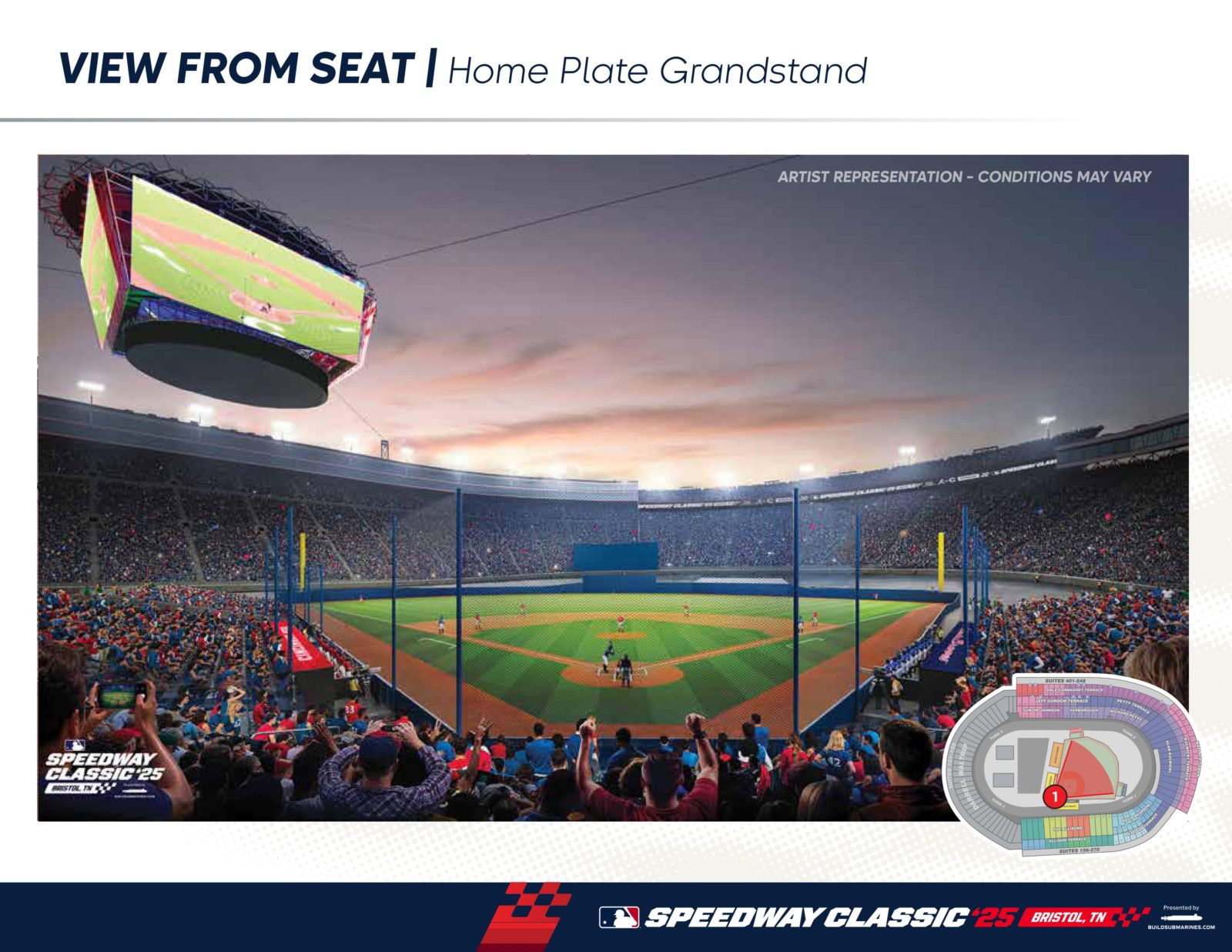 Fan Interest In The Bristol MLB Speedway Classic: Manfred's Perspective Fan Interest In The Bristol MLB Speedway Classic: Manfred's Perspective