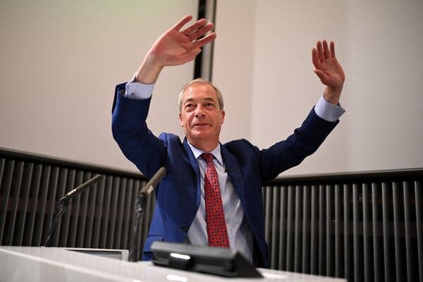 Farage Denies Far-Right Claims Amidst Union Confrontation Farage Denies Far-Right Claims Amidst Union Confrontation