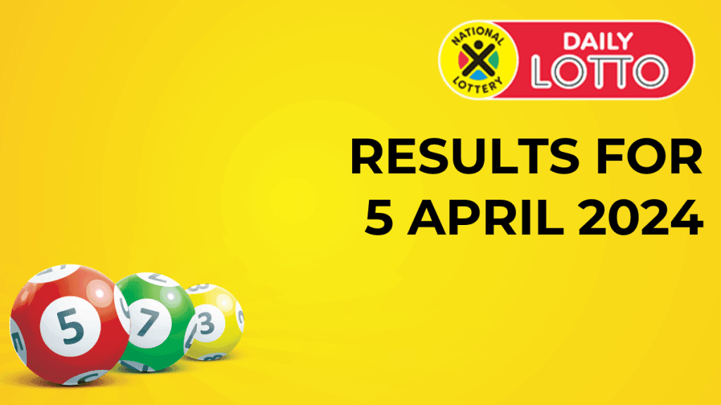 Find The Daily Lotto Results For Tuesday, April 15, 2025 Find The Daily Lotto Results For Tuesday, April 15, 2025