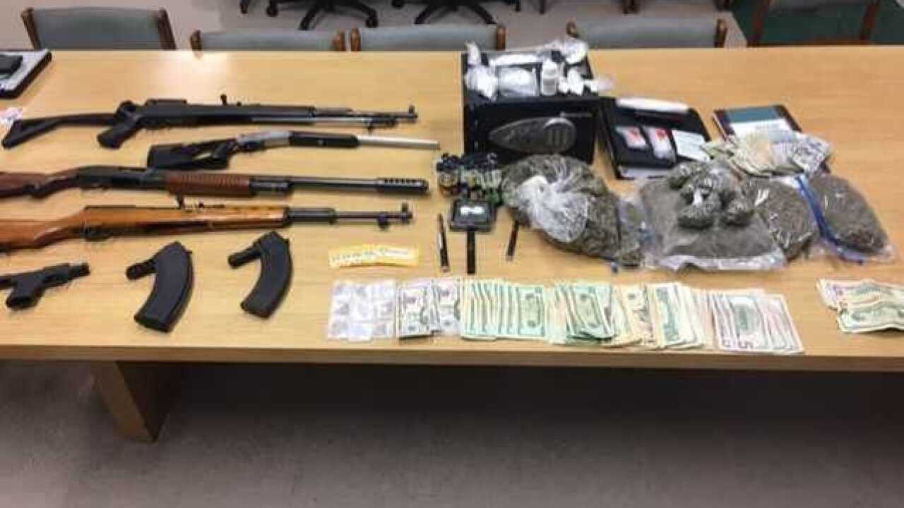 Five Arrested On Drug And Weapons Charges Five Arrested On Drug And Weapons Charges